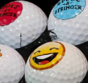 Personalizzazione palline da golf per club con stampa UV